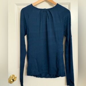 Athleta Navy Long Sleeve Top